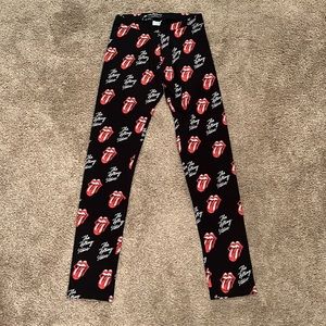 Zara. Rolling Stones Leggings. Kids XL (13-14)